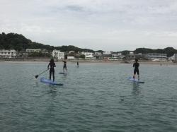 10/3 AM SUP(サップ、スタンドアップパドル)体験スクール付きレンタル 鎌倉ハイサーフ