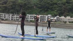 10/3 AM SUP(サップ、スタンドアップパドル)体験スクール付きレンタル 鎌倉ハイサーフ