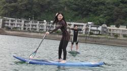 10/3 AM SUP(サップ、スタンドアップパドル)体験スクール付きレンタル 鎌倉ハイサーフ