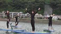 10/3 AM SUP(サップ、スタンドアップパドル)体験スクール付きレンタル 鎌倉ハイサーフ