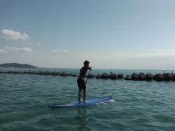 10/10 PM SUP(サップ、スタンドアップパドル)体験スクール付きレンタル  鎌倉ハイサーフ