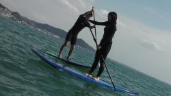 10/10 PM SUP(サップ、スタンドアップパドル)体験スクール付きレンタル  鎌倉ハイサーフ