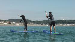 10/10 PM SUP(サップ、スタンドアップパドル)体験スクール付きレンタル  鎌倉ハイサーフ
