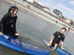 10/10 PM SUP(サップ、スタンドアップパドル)体験スクール付きレンタル  鎌倉ハイサーフ