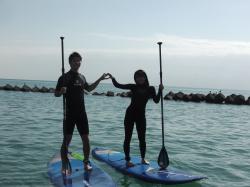 10/10 PM SUP(サップ、スタンドアップパドル)体験スクール付きレンタル  鎌倉ハイサーフ