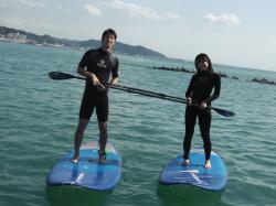 10/10 PM SUP(サップ、スタンドアップパドル)体験スクール付きレンタル  鎌倉ハイサーフ