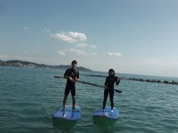10/10 PM SUP(サップ、スタンドアップパドル)体験スクール付きレンタル  鎌倉ハイサーフ