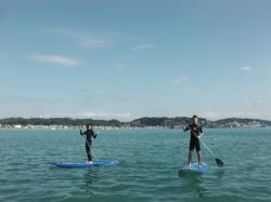 10/10 PM SUP(サップ、スタンドアップパドル)体験スクール付きレンタル  鎌倉ハイサーフ