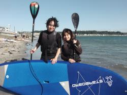 10/17 PM SUP(サップ、スタンドアップパドル)体験スクール付レンタル　鎌倉ハイサーフ