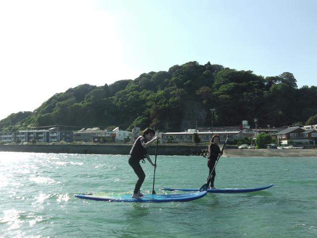 10/17 PM SUP(サップ、スタンドアップパドル)体験スクール付レンタル　鎌倉ハイサーフ