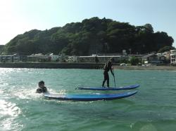 10/17 PM SUP(サップ、スタンドアップパドル)体験スクール付レンタル　鎌倉ハイサーフ