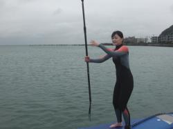 10/25 AM SUP(サップ、スタンドアップパドル)体験スクール付きレンタル  鎌倉ハイサーフ