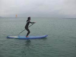 10/25 AM SUP(サップ、スタンドアップパドル)体験スクール付きレンタル  鎌倉ハイサーフ