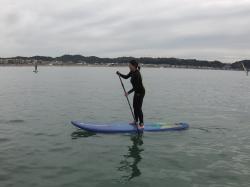 11/2 AM SUP(サップ、スタンドアップパドル)体験スクール付きレンタル  鎌倉ハイサーフ