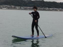 11/2 AM SUP(サップ、スタンドアップパドル)体験スクール付きレンタル  鎌倉ハイサーフ