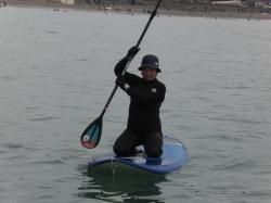 11/2 AM SUP(サップ、スタンドアップパドル)体験スクール付きレンタル  鎌倉ハイサーフ