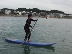 11/2 AM SUP(サップ、スタンドアップパドル)体験スクール付きレンタル  鎌倉ハイサーフ