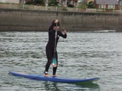 11/2 AM SUP(サップ、スタンドアップパドル)体験スクール付きレンタル  鎌倉ハイサーフ