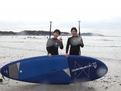 11/2 AM SUP(サップ、スタンドアップパドル)体験スクール付きレンタル  鎌倉ハイサーフ