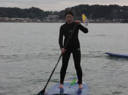 11/2 AM SUP(サップ、スタンドアップパドル)体験スクール付きレンタル  鎌倉ハイサーフ