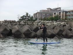 11/2 AM SUP(サップ、スタンドアップパドル)体験スクール付きレンタル  鎌倉ハイサーフ