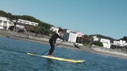 11/4 AM SUP(サップ、スタンドアップパドル)体験スクール付きレンタル  鎌倉ハイサーフ