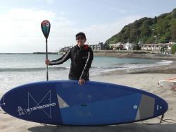 11/8  AM  SUP(サップ、スタンドアップパドル)体験スクール付きレンタル  鎌倉ハイサーフ