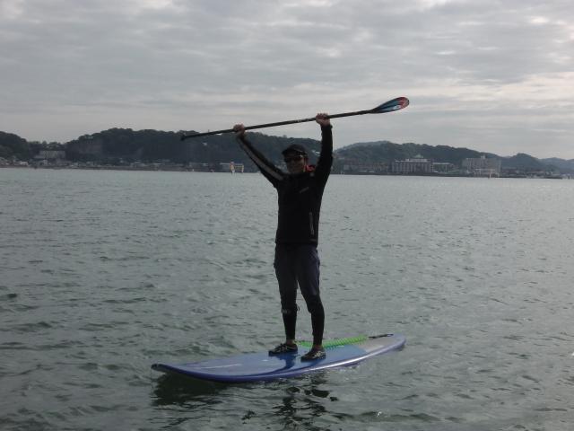 11/8  AM  SUP(サップ、スタンドアップパドル)体験スクール付きレンタル  鎌倉ハイサーフ