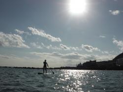 11/16 PM SUP(サップ、スタンドアップパドル)体験スクール付きレンタル  鎌倉ハイサーフ