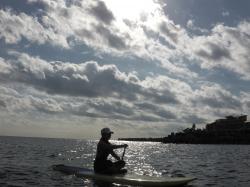 11/16 PM SUP(サップ、スタンドアップパドル)体験スクール付きレンタル  鎌倉ハイサーフ