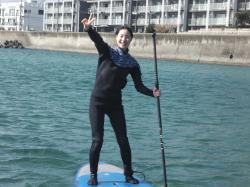 3/9AM SUP(サップ、スタンドアップパドル)体験スクール付きレンタル 鎌倉ハイサーフ
