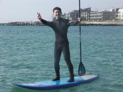 3/9AM SUP(サップ、スタンドアップパドル)体験スクール付きレンタル 鎌倉ハイサーフ