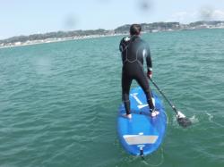 4/9 PM SUP(サップ、スタンドアップパドル)体験スクール付きレンタル 鎌倉ハイサーフ
