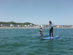 4/30 PM SUP(サップ、スタンドアップパドル)体験スクール付きレンタル 鎌倉ハイサーフ