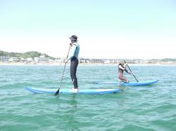 4/30 PM SUP(サップ、スタンドアップパドル)体験スクール付きレンタル 鎌倉ハイサーフ