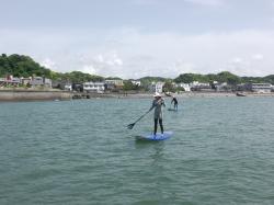 5/5 AM SUP(サップ、スタンドアップパドル)体験スクール付きレンタル  鎌倉ハイサーフ