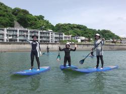 5/5 AM SUP(サップ、スタンドアップパドル)体験スクール付きレンタル  鎌倉ハイサーフ