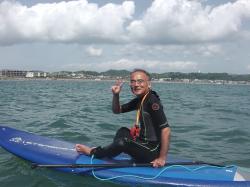 5/5 PM  SUP(サップ、スタンドアップパドル)体験スクール付きレンタル  鎌倉ハイサーフ