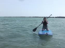 5/5 PM  SUP(サップ、スタンドアップパドル)体験スクール付きレンタル  鎌倉ハイサーフ