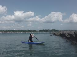 5/5 PM  SUP(サップ、スタンドアップパドル)体験スクール付きレンタル  鎌倉ハイサーフ