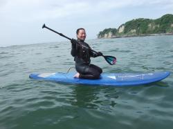 5/11 AM SUP(サップ、スタンドアップパドル)体験スクール付きレンタル  鎌倉ハイサーフ