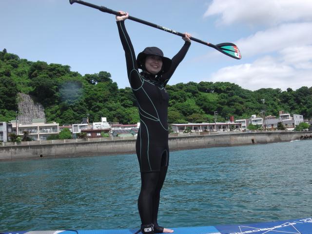 6/1 AM   SUP(サップ、スタンドアップパドル)体験スクール　鎌倉ハイサーフ