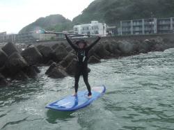 6/15 PM SUP(サップ、スタンドアップパドル)体験スクール付きレンタル  鎌倉ハイサーフ