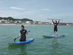 6/16 PM SUP(サップ、スタンドアップパドル)体験スクール付きレンタル  KAMAKURAハイサーフ
