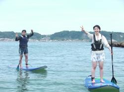6/16 PM SUP(サップ、スタンドアップパドル)体験スクール付きレンタル  KAMAKURAハイサーフ