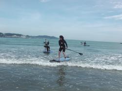 6/16 PM SUP(サップ、スタンドアップパドル)体験スクール付きレンタル  KAMAKURAハイサーフ