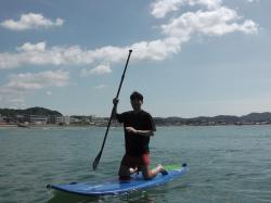 6/27 AM SUP(サップ、スタンドアップパドル)体験スクール付きレンタル   鎌倉ハイサーフ