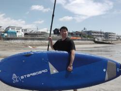 6/27 AM SUP(サップ、スタンドアップパドル)体験スクール付きレンタル   鎌倉ハイサーフ