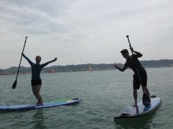 6/28 AM SUP(サップ、スタンドアップパドル)体験スクール付きレンタル  鎌倉ハイサーフ