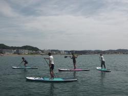 6/28 AM SUP(サップ、スタンドアップパドル)体験スクール付きレンタル  鎌倉ハイサーフ
